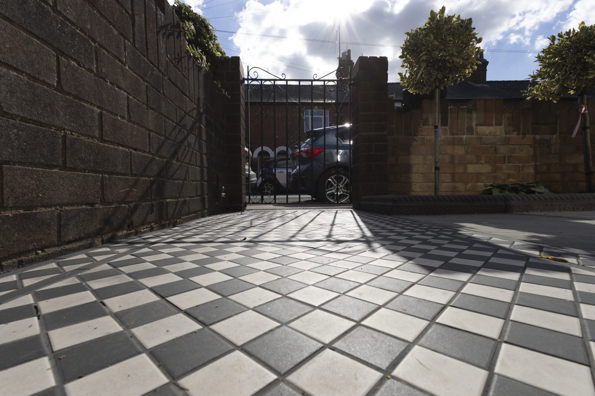 Img in the finished Pattern & Passage garden in Hitchin.