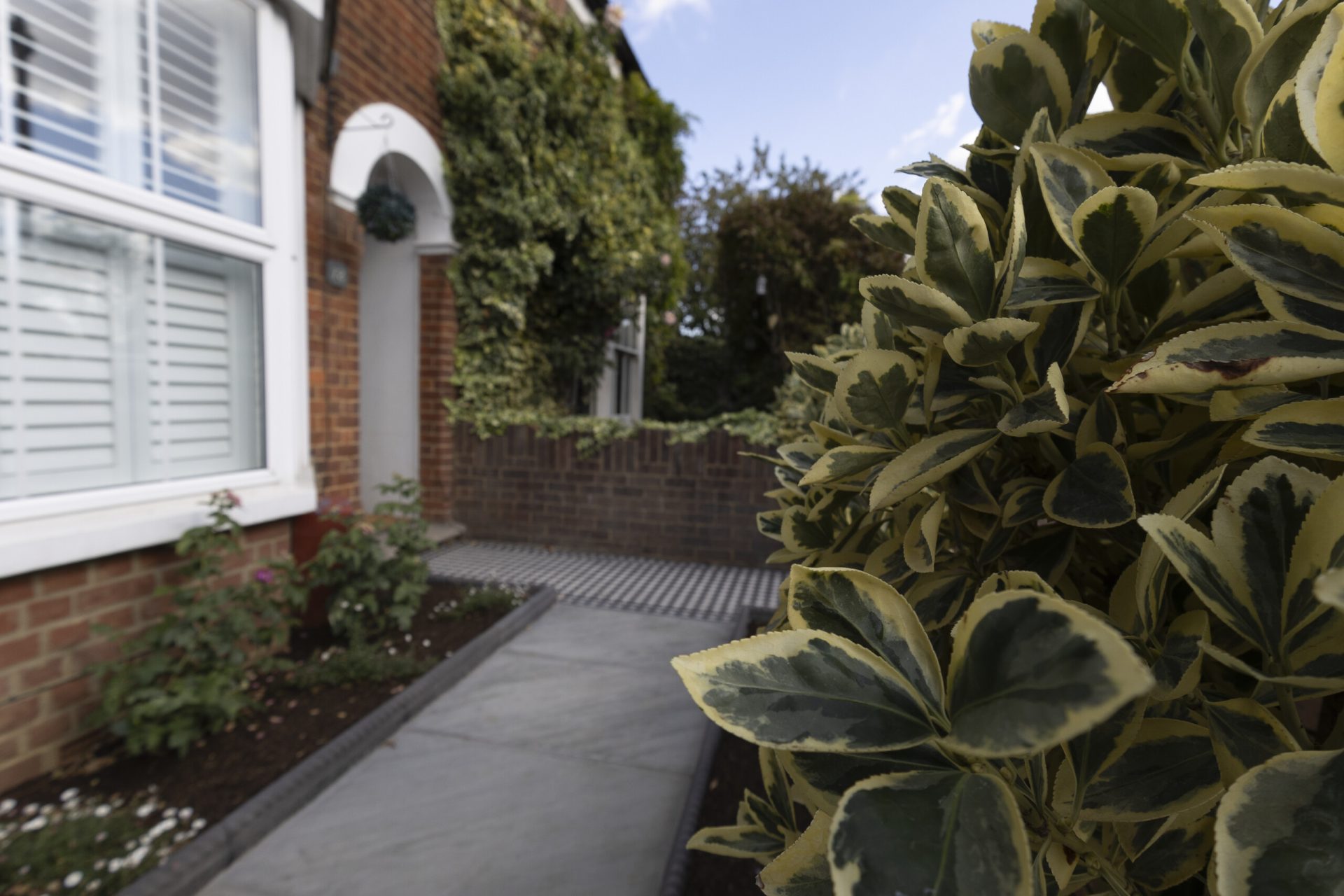 Img in the finished Pattern & Passage garden in Hitchin.