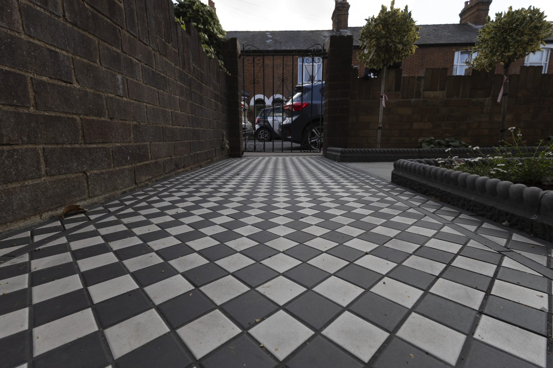 Img in the finished Pattern & Passage garden in Hitchin.